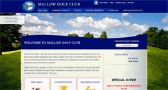 Desktop Screenshot of mallowgolfclub.net
